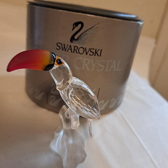 SWAROVSKI crystal  toucan figurine retired pristine - Picture 2 of 5